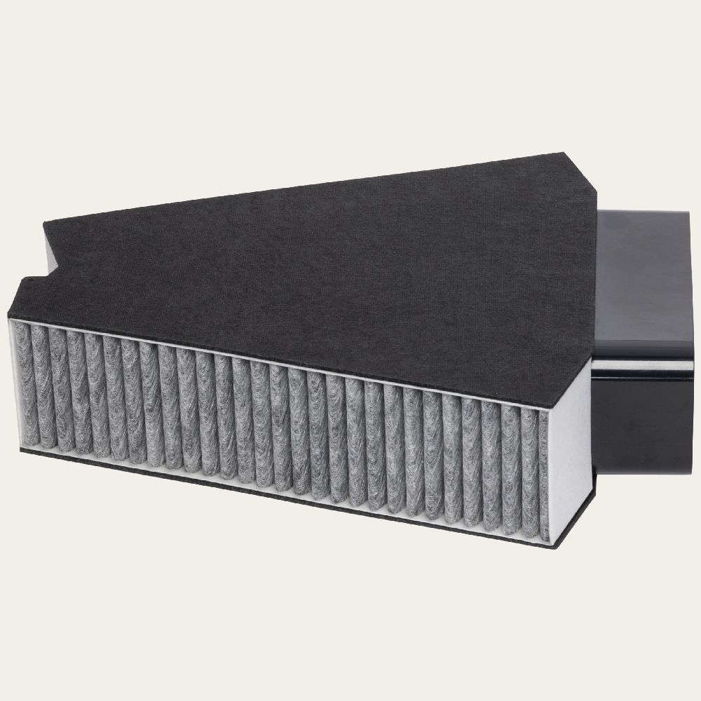 Короб с угольным фильтром для работы в режиме рециркуляции. Не требует обслуживания до 2-х лет.