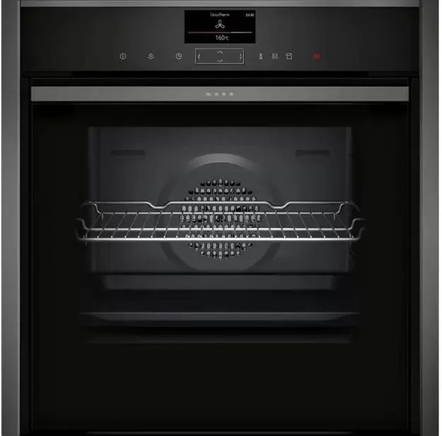 Встраиваемый духовой шкаф с функцией добавления пара Neff B47FS22G0