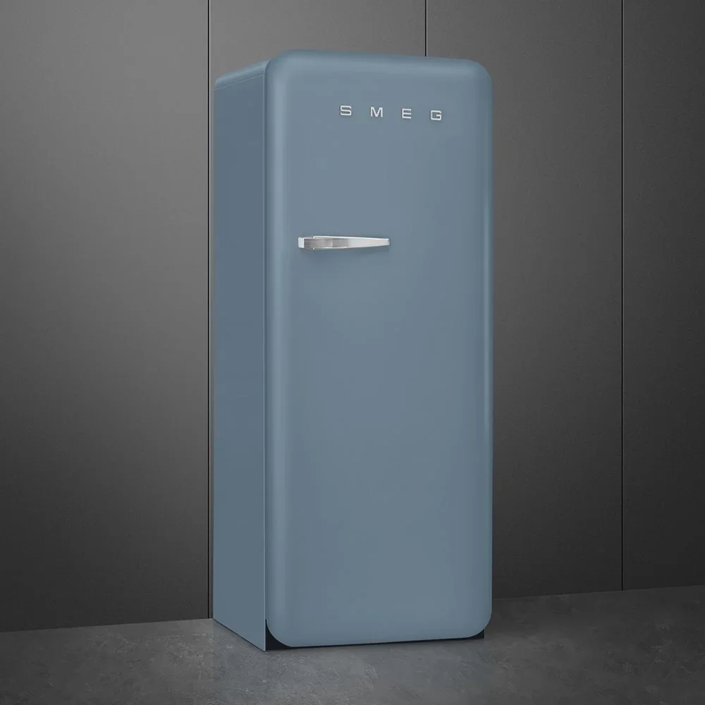 SMEG FAB28RDSB6 Отдельностоящий однодверный холодильник, стиль 50-х годов, 60 см, цвет Синий шторм, 